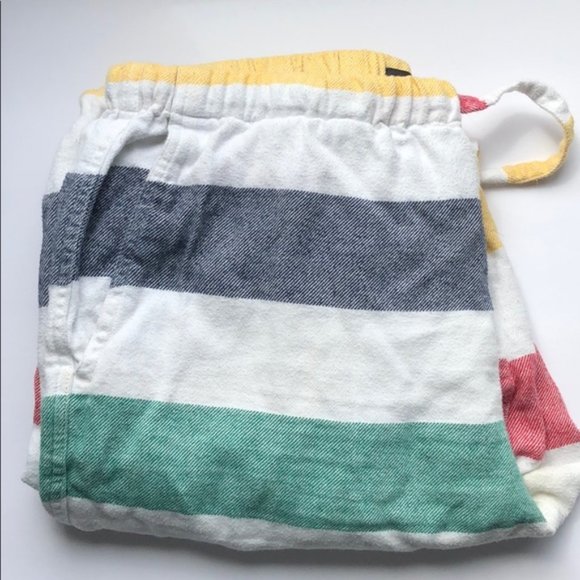 Hudsons Bay Flannel Striped Pajamas Set small - Picture 2 of 3